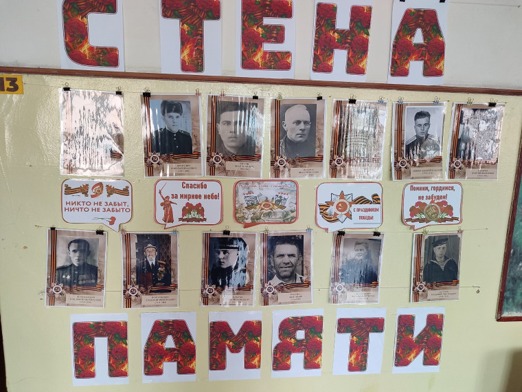 Акции «Стена Памяти».
